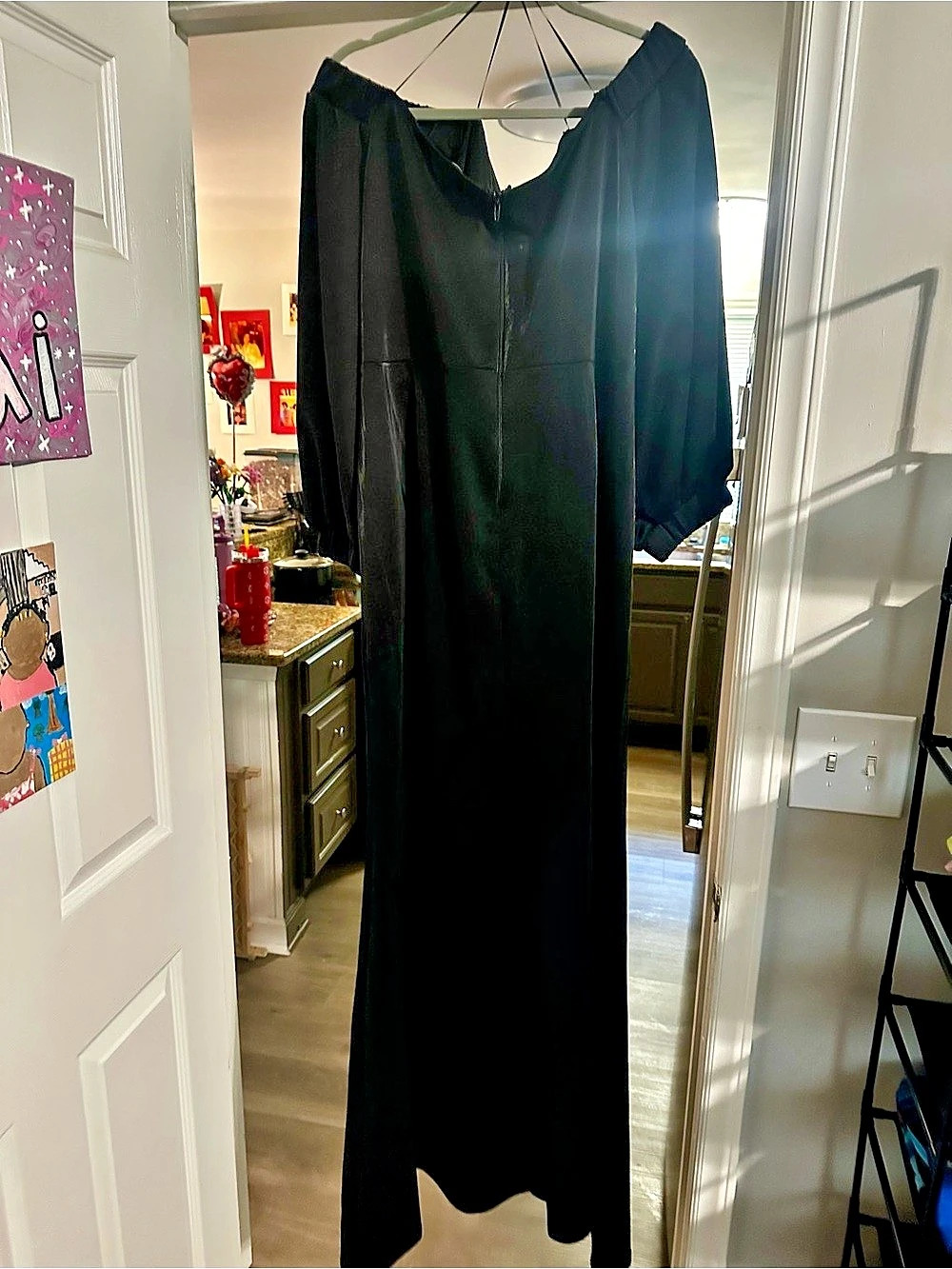 Fashion Nova Black Maxi Dress